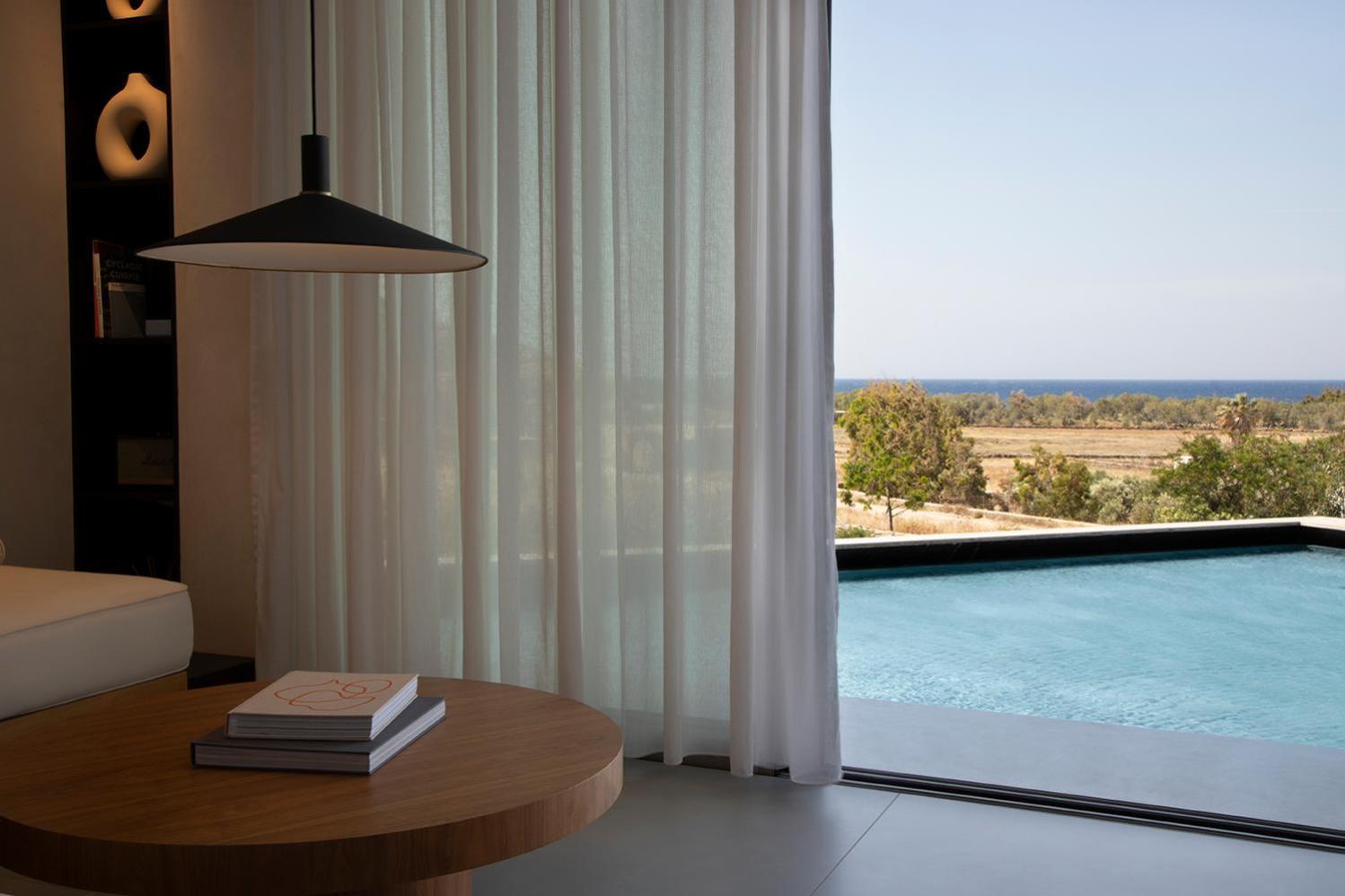 Pnoes Tinos Villa Eksteriør billede
