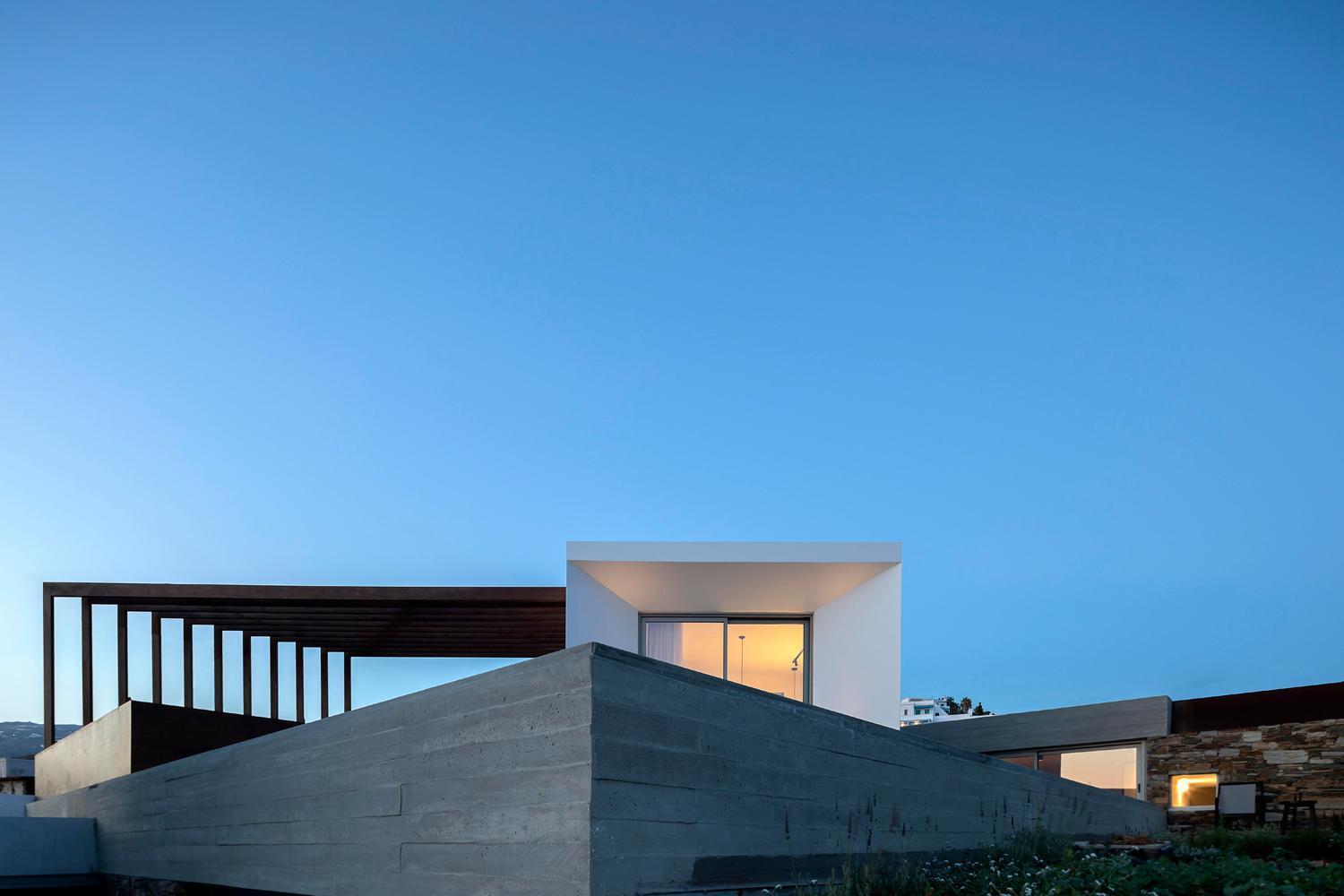 Pnoes Tinos Villa Eksteriør billede
