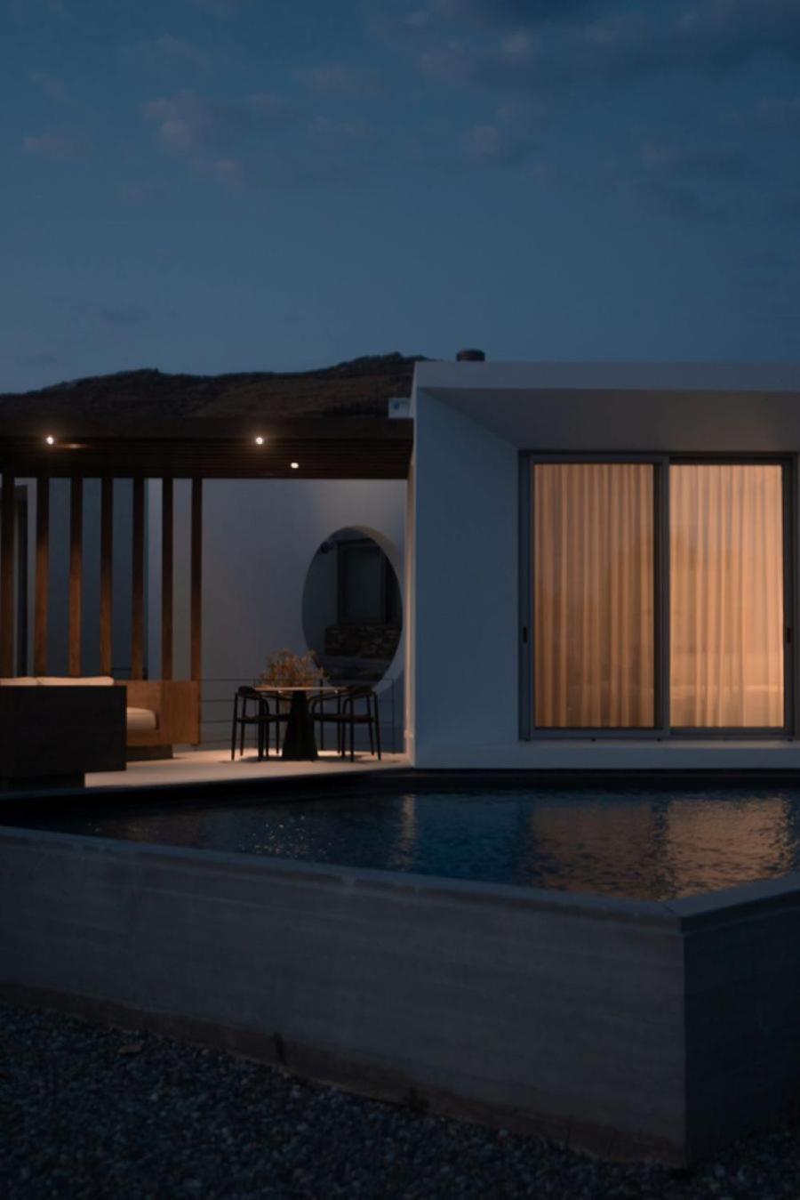 Pnoes Tinos Villa Eksteriør billede